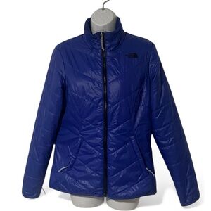 The North Face Women's Vibrant Blue Puffer Jacket